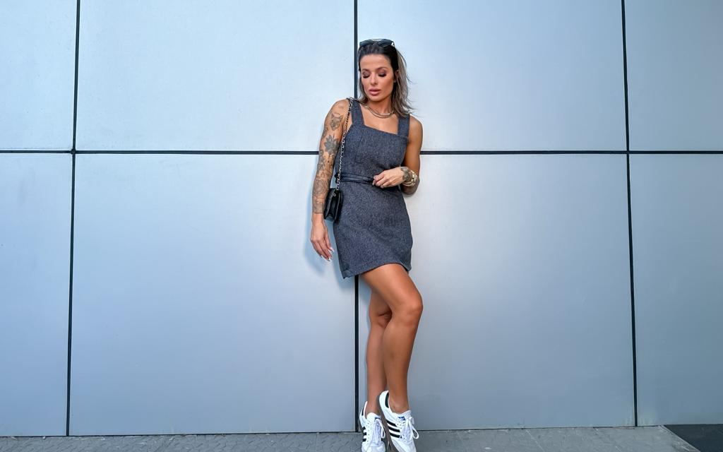 15239329941-55001.jpg Vestido curto Cris preto - Imagem 1