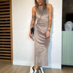 Body cotelê caqui Isadora