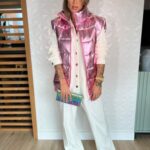 Colete puffer matelasse Joana