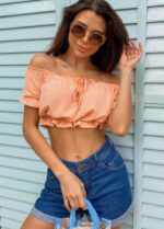 Cropped Clarisse rosa