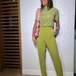 Calça alfaiataria kiwi Melinda