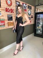 Vestido midi tule Star