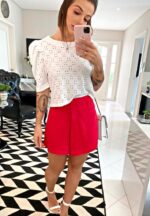 Shorts básico vermelho - Imagem 2