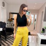 Cropped regata preta