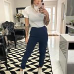 Blusa canelada lurex branca