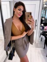 Body regata caramelo