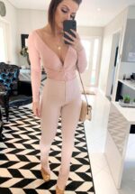Calça legging ziper rosa - Imagem 2
