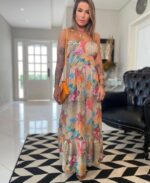 Vestido floral alça Luiza - Imagem 2