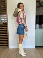 Jaqueta puffer metalizada RS/DR/Anastácia - Imagem 3