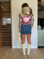 Jaqueta puffer metalizada RS/DR/Anastácia - Imagem 4