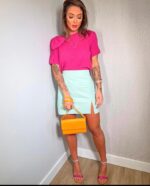 Blusa com laço Fiorela pink