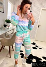 Conjunto tie dye manga princesa - Imagem 2