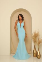 Vestido longo detalhe nas costas - Imagem 2