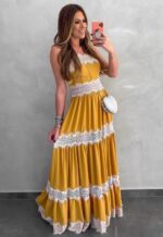 Vestido magnífica mostarda