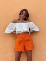 Shorts detalhe renda - Imagem 4