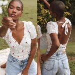 Blusa cerejinhas estampado