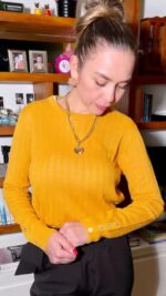 Tricot sweater mostarda - Imagem 2