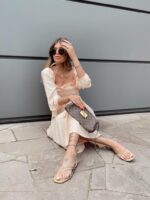 Vestido Vitória pessego - Imagem 3