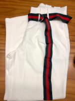 Calça pantacourt com cinto - Imagem 3