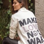 Camisa sarja make love bege