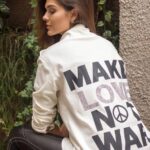 Camisa sarja make love bege