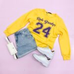 Casaco moletom rule breaker amarelo