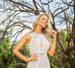 Vestido renda com cinto - Imagem 4