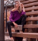 Blusa Azaleia roxo - Imagem 3