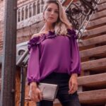 Blusa Azaleia roxo