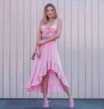 Conjunto Scarlatt rosa - TAMANHO G