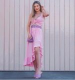 Conjunto Scarlatt rosa - TAMANHO G - Imagem 2