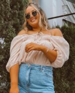 Blusa Monica bege - Imagem 2