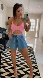 Body abertura fluor rosa