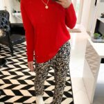 Calça jogger tecido onça