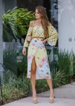 Blusa ciganinha borboletas - Imagem 2