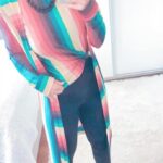 Cardigan + t-shirt collors