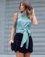 Blusa frente única c/ argola - Imagem 2