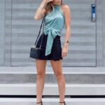 Blusa frente única c/ argola