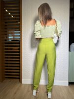 Calça alfaiataria verde Malu - Imagem 3