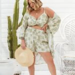 Cardigan kimono florence coqueiros verde