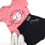 T-shirt brunch club rosa - Imagem 2