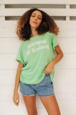 T-shirt kindness verde - Imagem 2