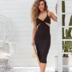 Vestido Ligia preto