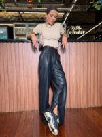 Cropped t-shirt capuccino Naomi - Imagem 2