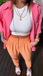 Cropped regata off white