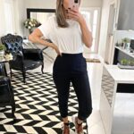 T-shirt básica muscle off white