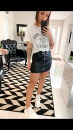 T-shirt AT INFLUENCE off white