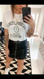 T-shirt AT INFLUENCE off white - Imagem 2