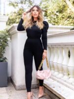 Conjunto princesa preto liso - Imagem 2