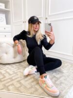 Conjunto princesa preto liso